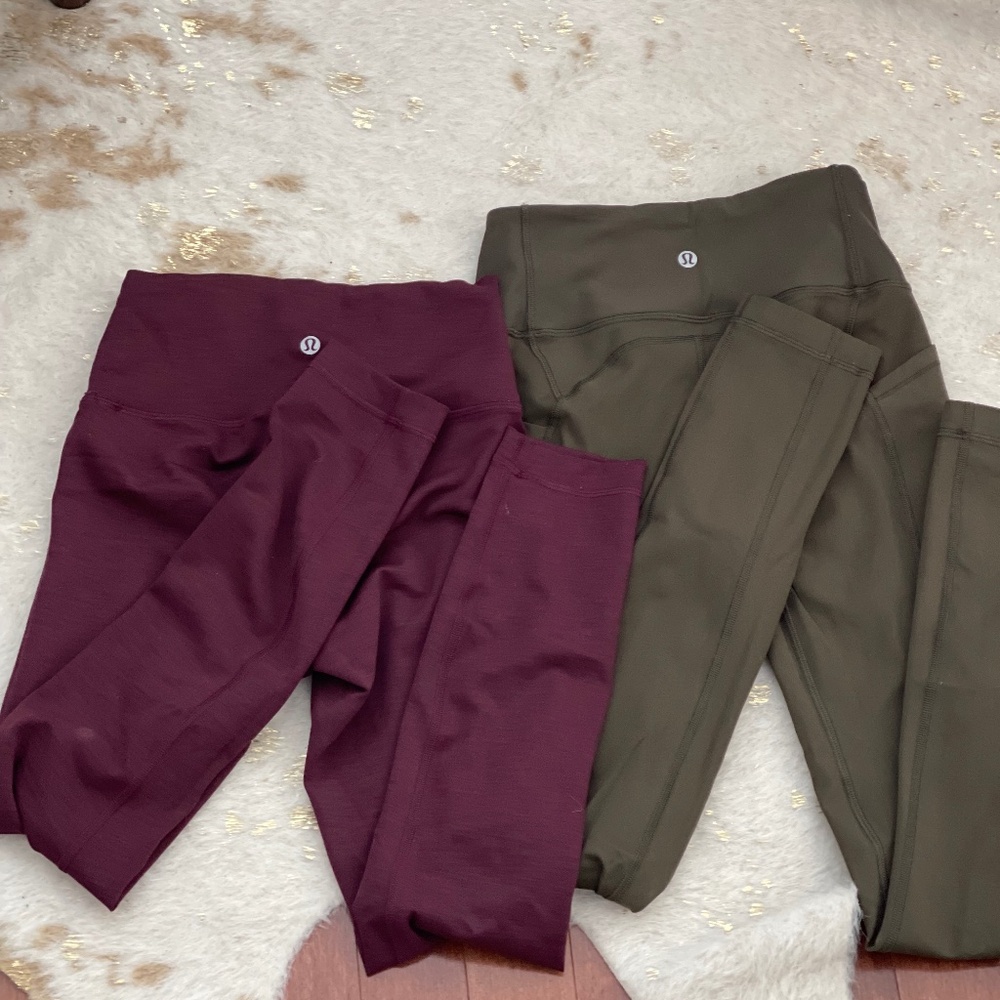 Lululemon legging bundle in women’s size 4